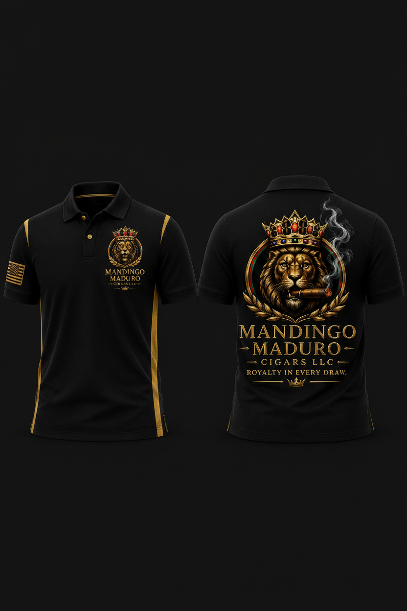 Mandingo Maduro CEO Polo back view
