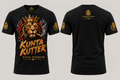 Kunta Kutter T-shirt front-and-back mockup preview